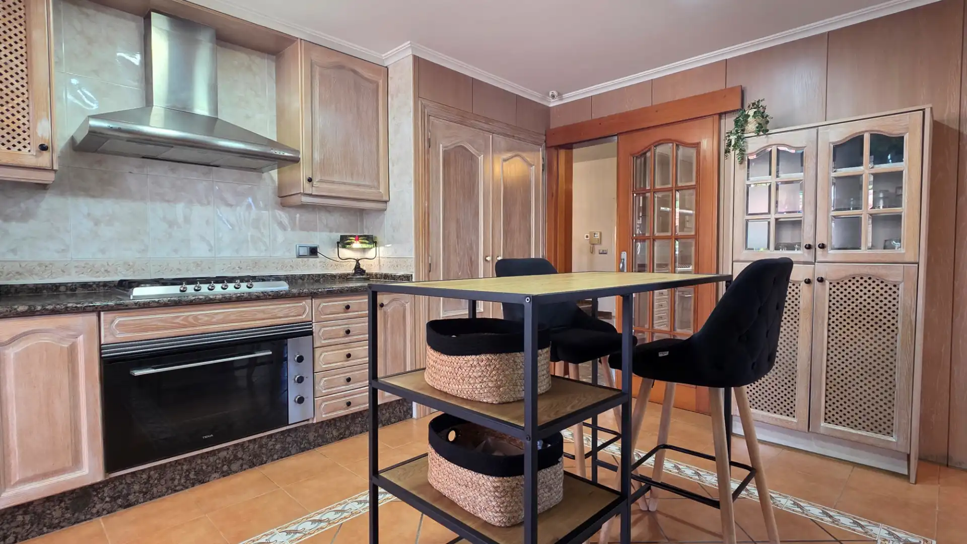 Küche von Haus oder Chalet zum Verkauf in L'Eliana mit Klimaanlage, Heizung und Privatgarten
