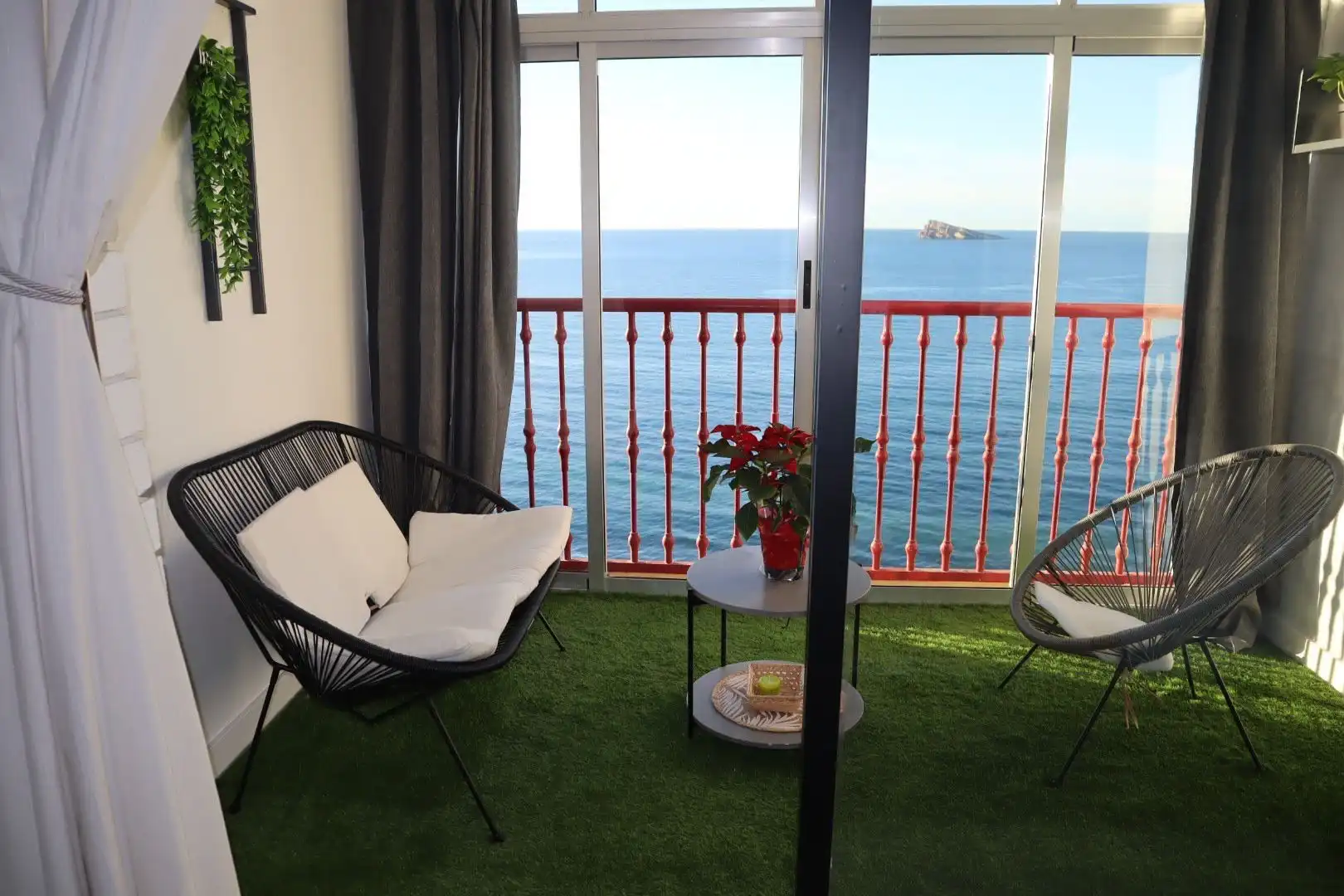 Terrassa de Apartament en venda en Benidorm amb Aire condicionat, Terrassa i Moblat