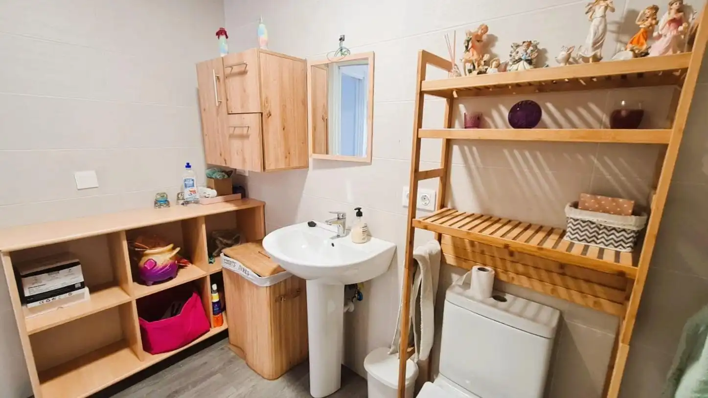 Baño de Casa o chalet en venta en Valladolid con Calefacción, Jardín privado y Terraza