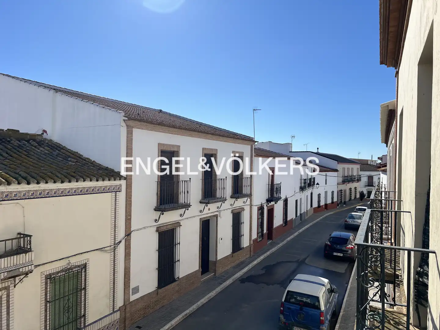 Vista exterior de Casa o xalet en venda en Villarrasa amb Calefacció, Jardí privat i Terrassa
