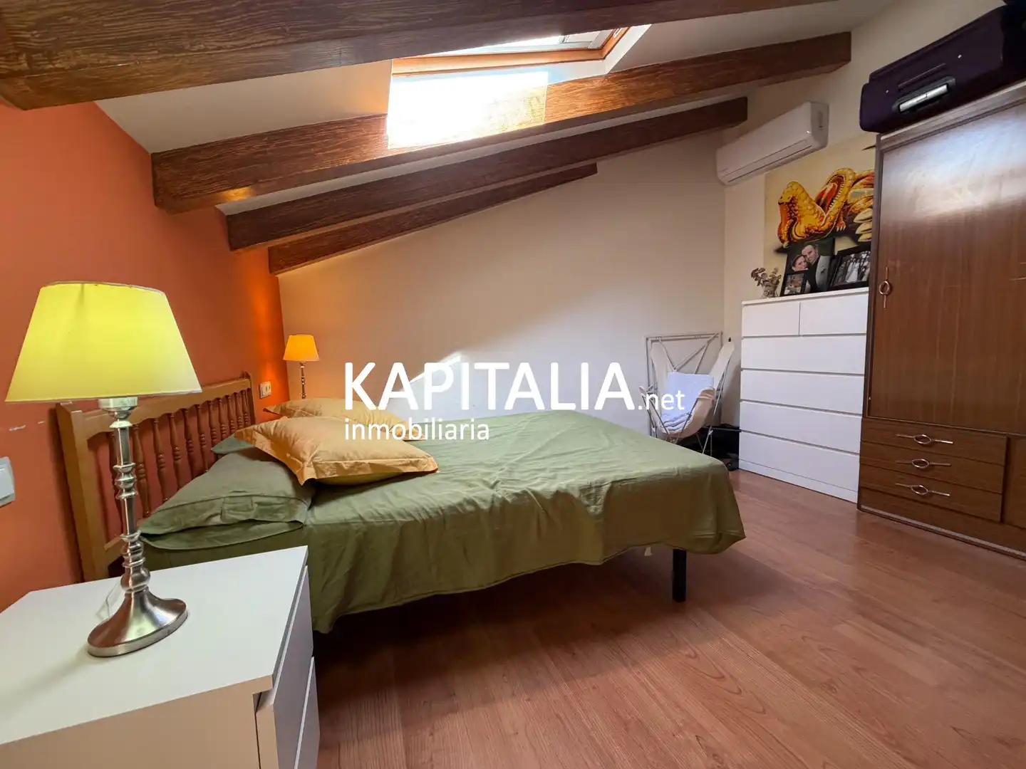 Schlafzimmer von Haus oder Chalet zum Verkauf in Ontinyent mit Klimaanlage, Terrasse und Abstellraum