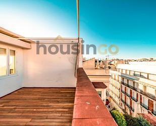 Exterior view of Attic to rent in  Madrid Capital  with Air Conditioner, Heating and Parquet flooring