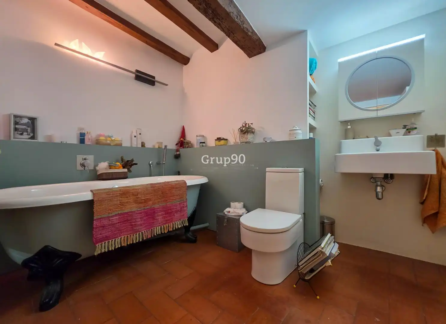 Baño de Casa adosada en venta en Lleida con Aire acondicionado y Calefacción