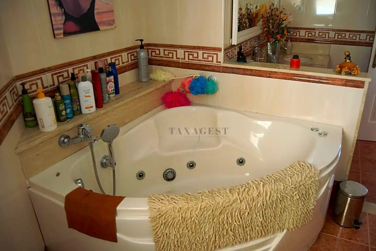 Baño de Casa o chalet en venta en L'Aldea con Aire acondicionado, Jardín privado y Terraza