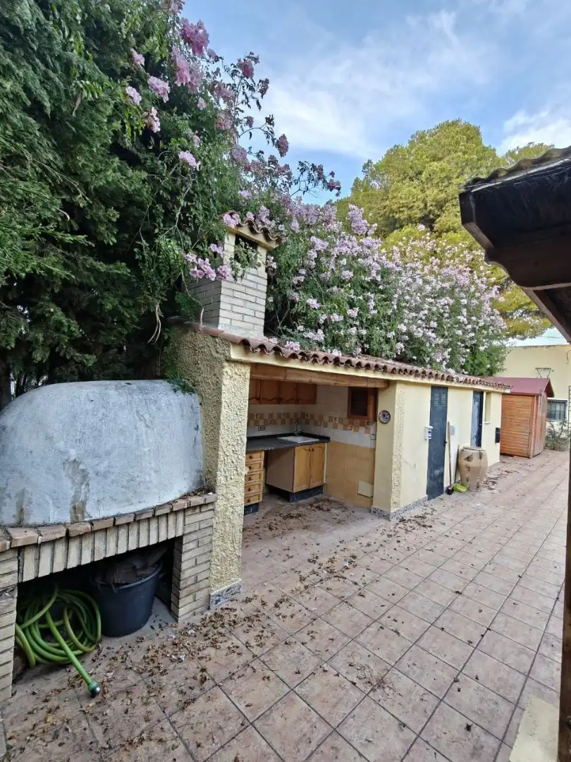 Cocina de Casa o chalet de alquiler en San Vicente del Raspeig / Sant Vicent del Raspeig con Aire acondicionado, Calefacción y Jardín privado