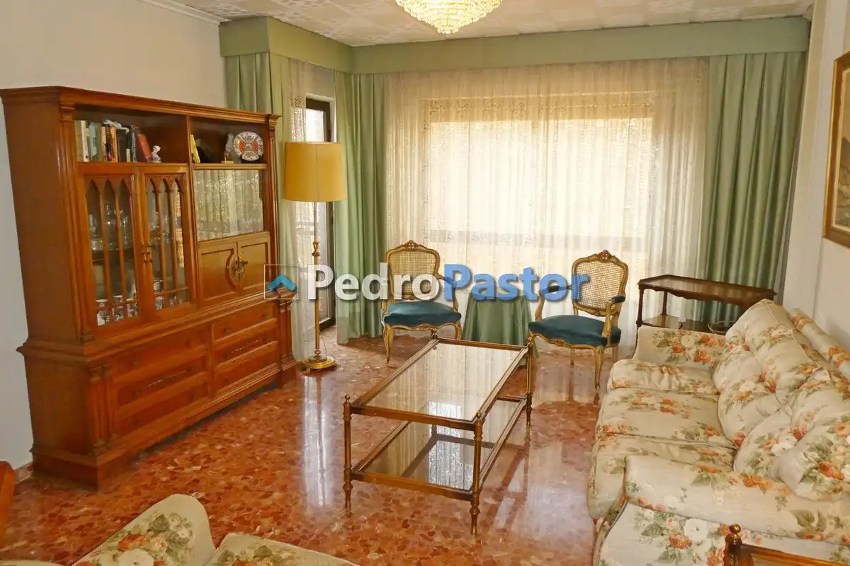 Sala de estar de Piso en venta en Dénia con Aire acondicionado, Calefacción y Piscina