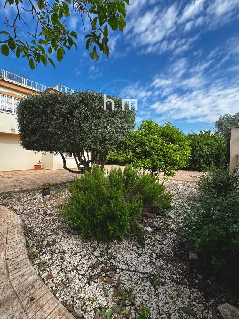 Garden of Houses for sale in Murcia  with Air Conditioner, Parquet flooring and Storage room