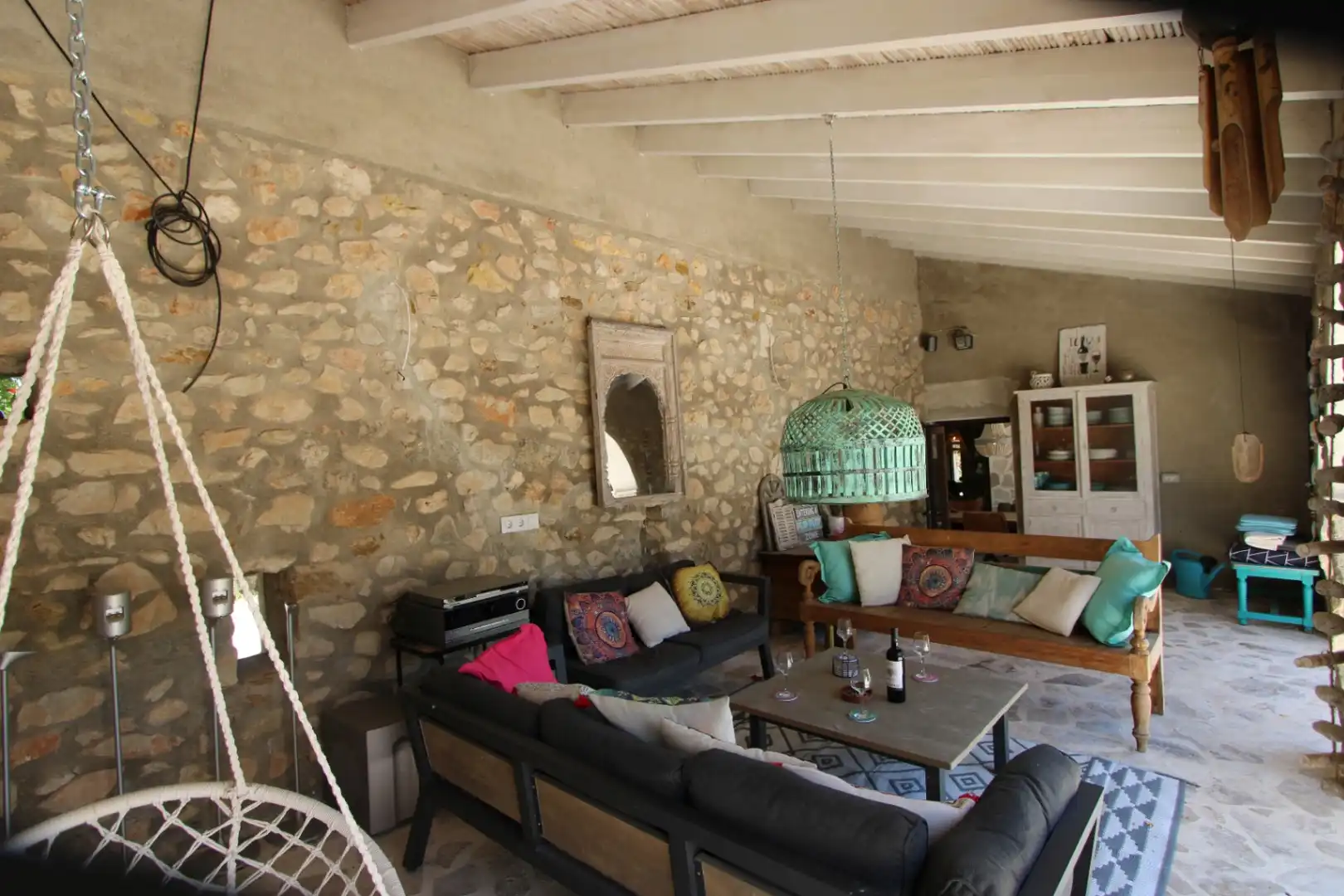 Sala de estar de Casa o chalet en venta en Alcalalí con Aire acondicionado, Calefacción y Jardín privado