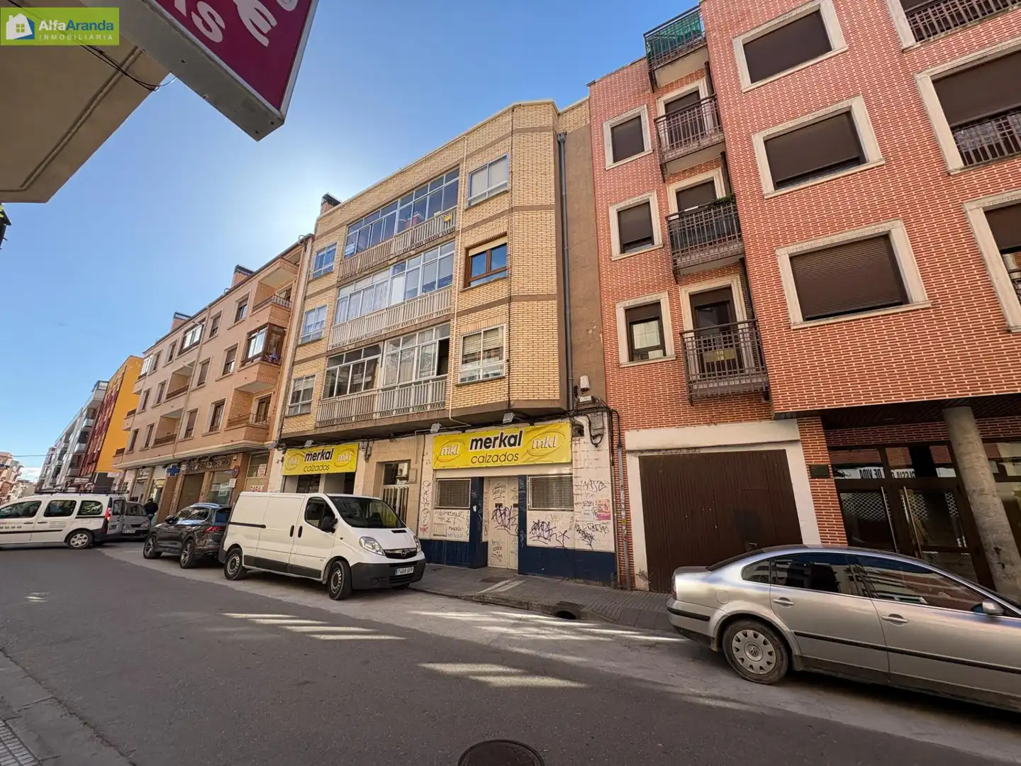 Exterior view of Flat for rent in Aranda de Duero  with Heating, Storage room and Furnished