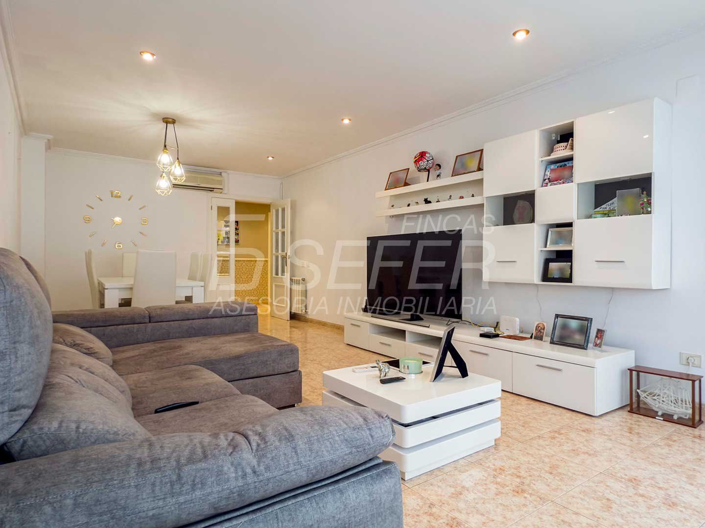 Living room of Flat for sale in Vila-real  with Air Conditioner, Terrace and Storage room