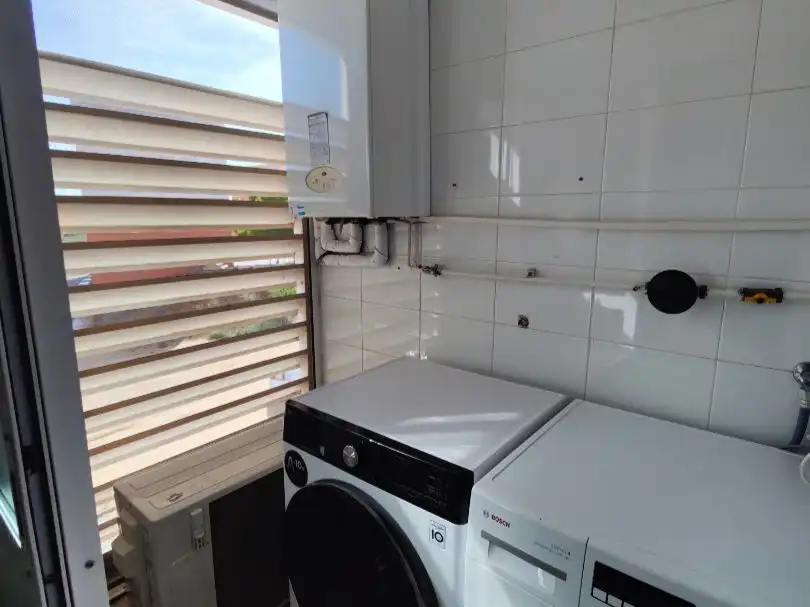 Kitchen of Flat for sale in Badajoz Capital  with Air Conditioner