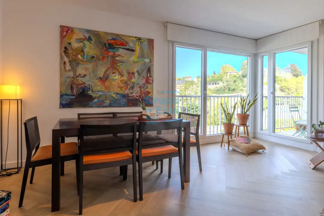 Comedor de Piso en venta en Donostia - San Sebastián  con Calefacción, Terraza y Trastero