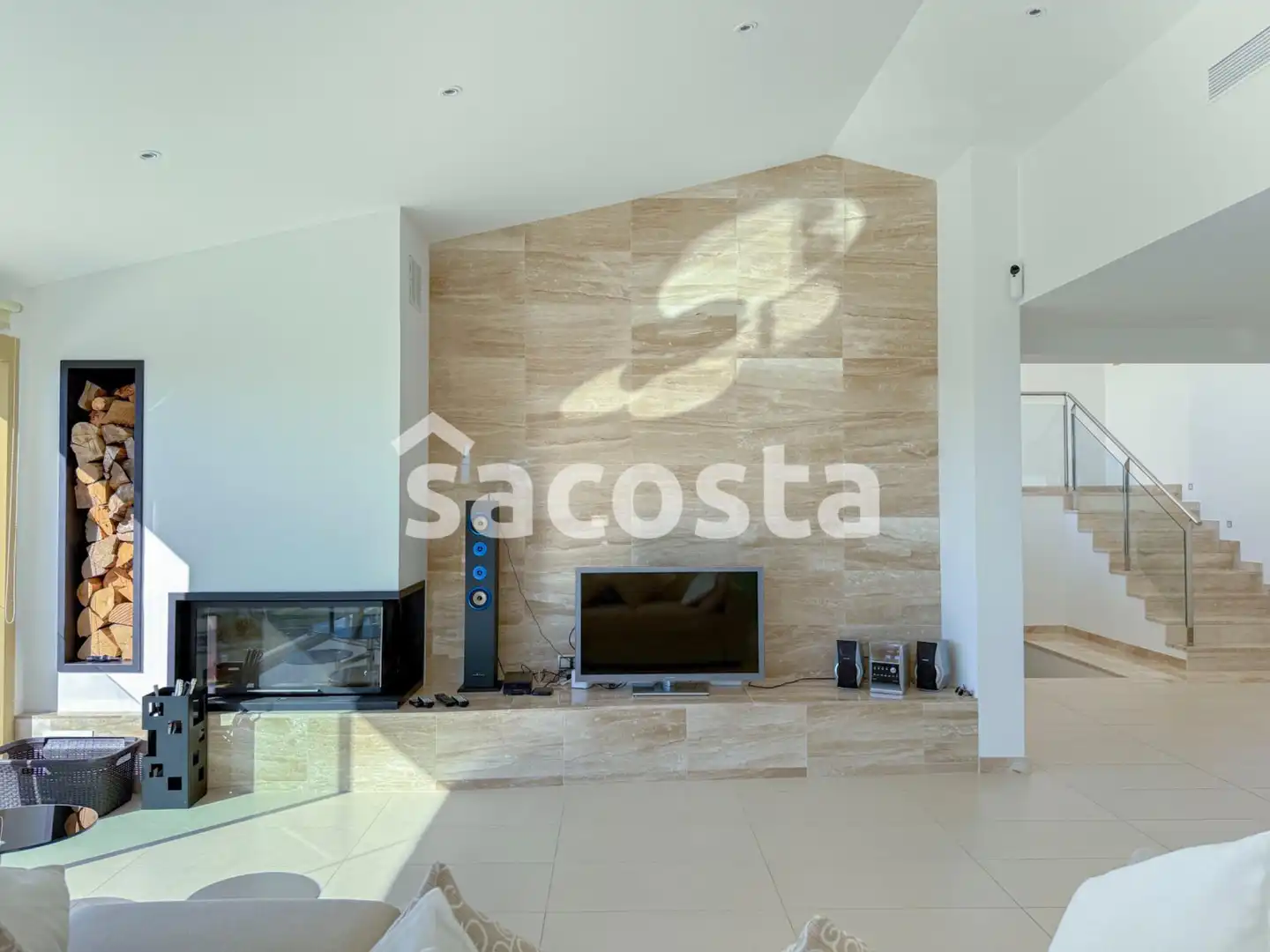 Sala de estar de Casa o chalet en venta en Blanes con Terraza, Piscina y Amueblado