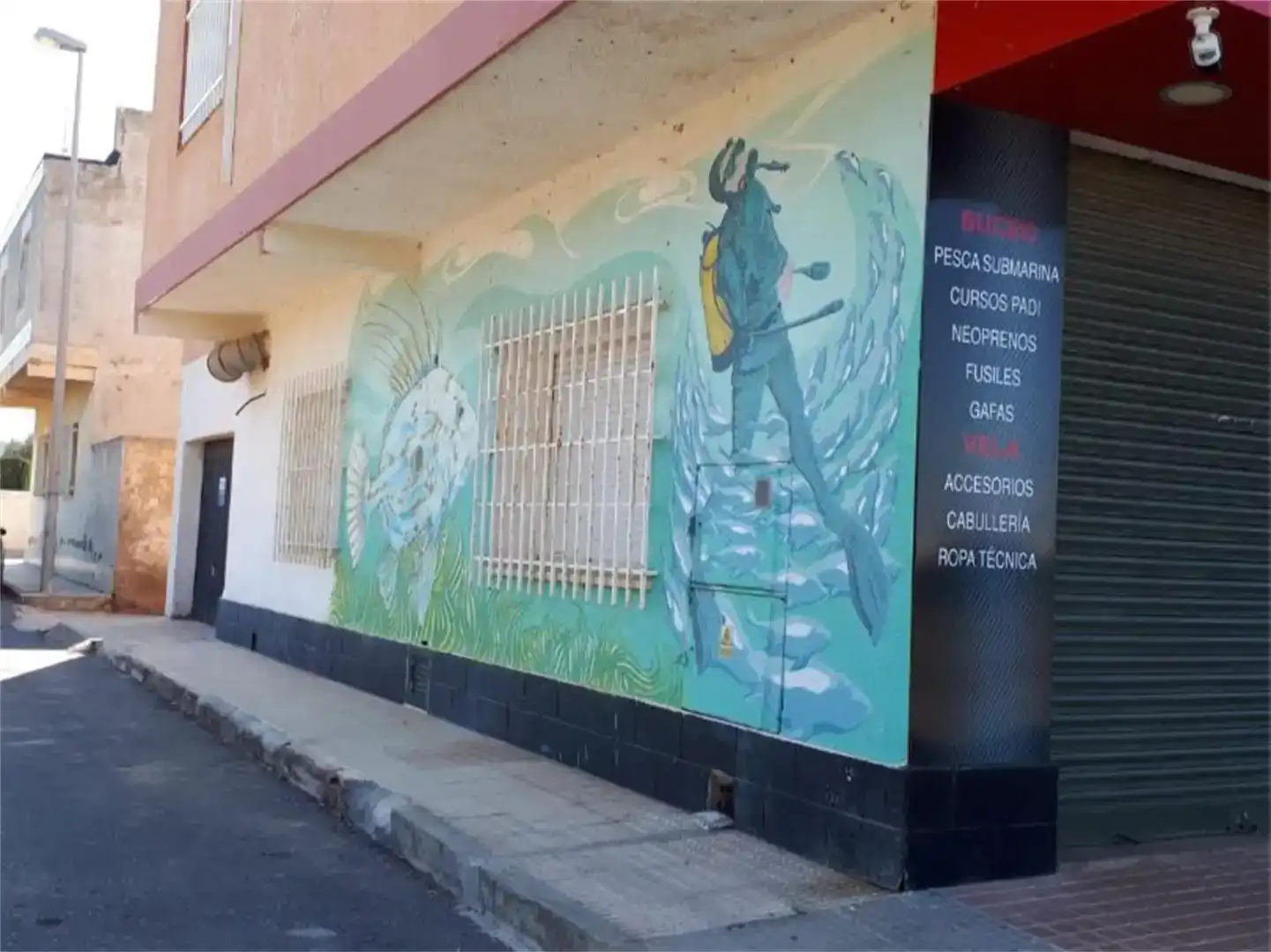 Vista exterior de Local de alquiler en Mar Menor de Cartagena – Cabo de Palos