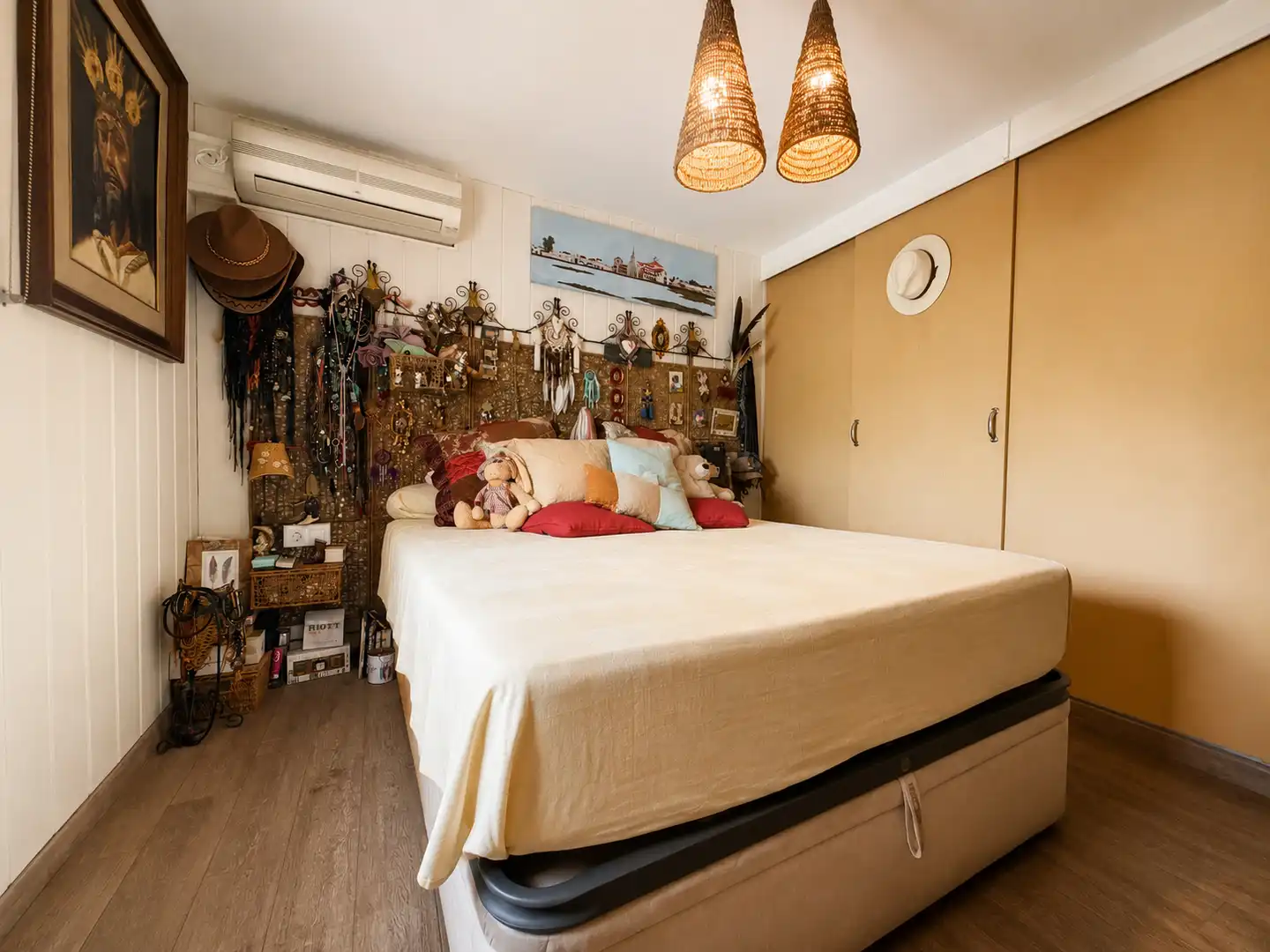 Bedroom of Houses for sale in Málaga  with Air Conditioner, Heating and Terrace