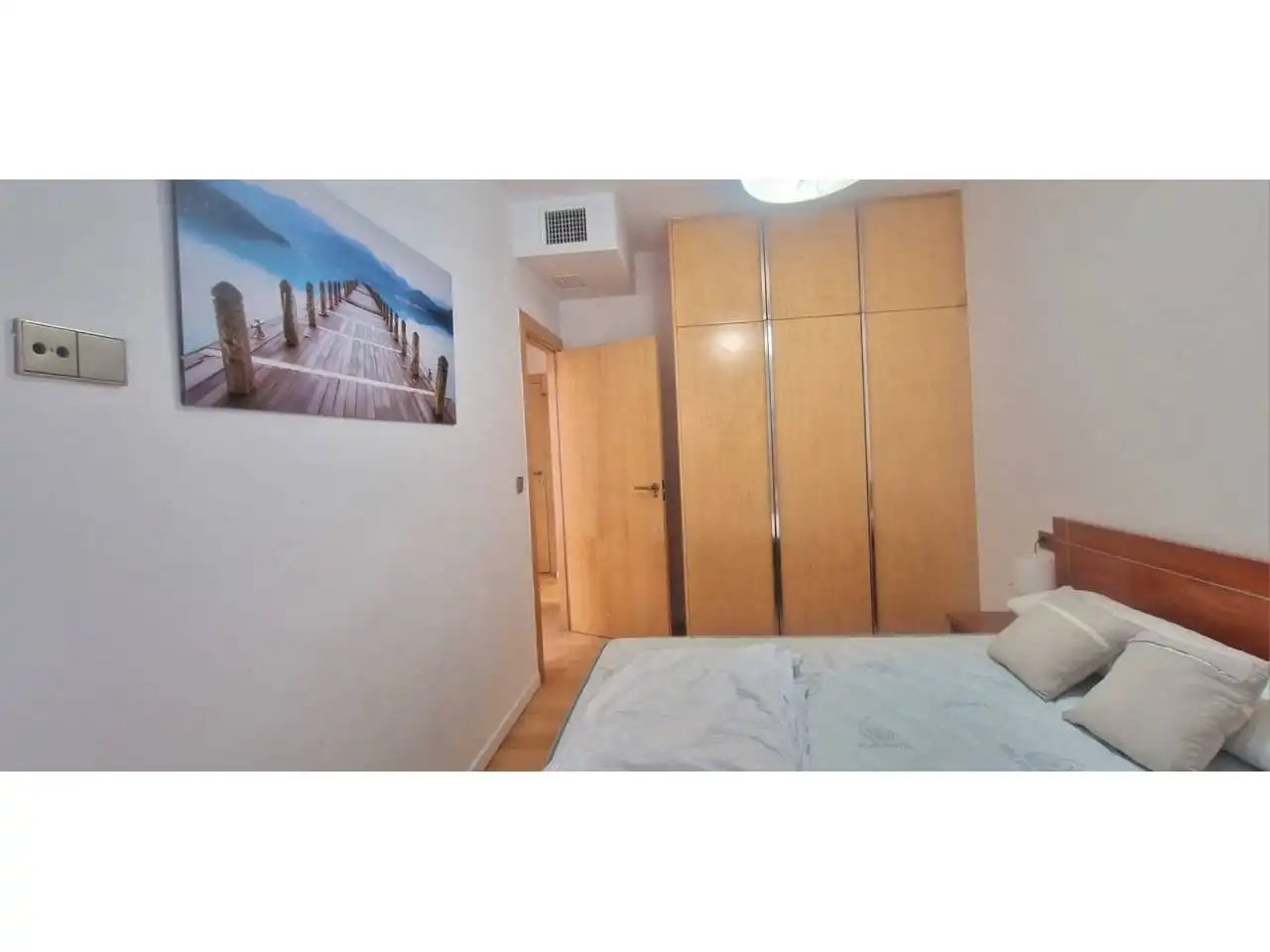 Bedroom of Flat for rent in Cartagena  with Air Conditioner, Heating and Furnished