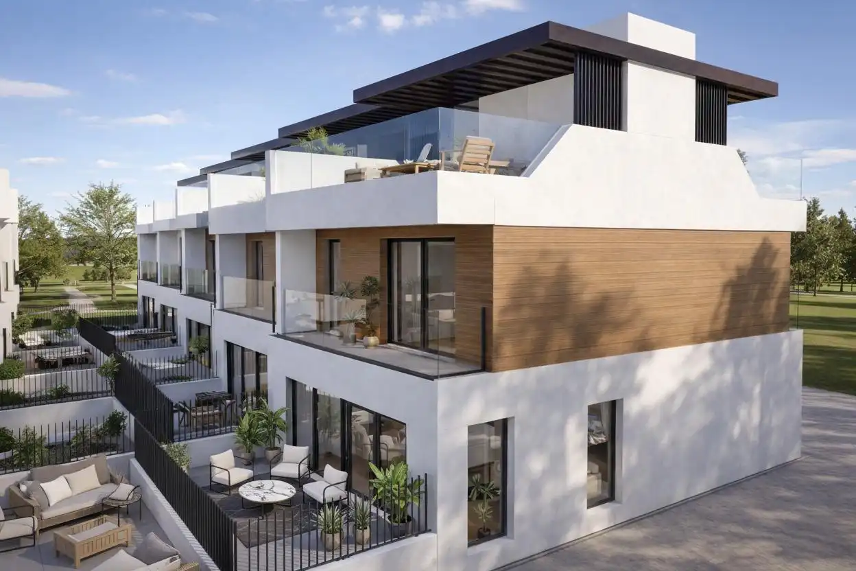 Exterior view of Detached homes for sale in Massamagrell  with Air Conditioner, Heating and Terrace