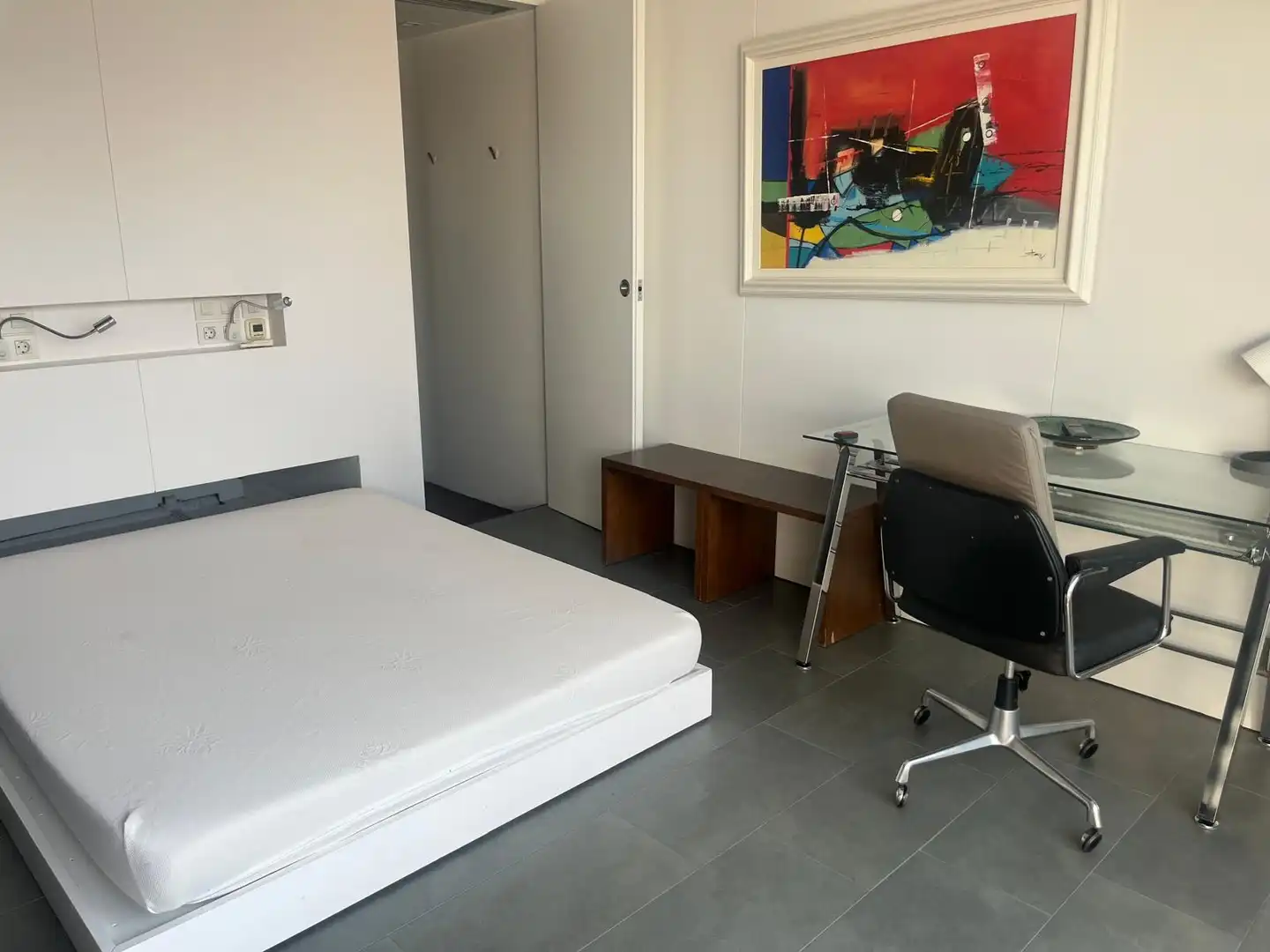 Habitación de Ático de alquiler en Barcelona con Aire acondicionado, Calefacción y Terraza