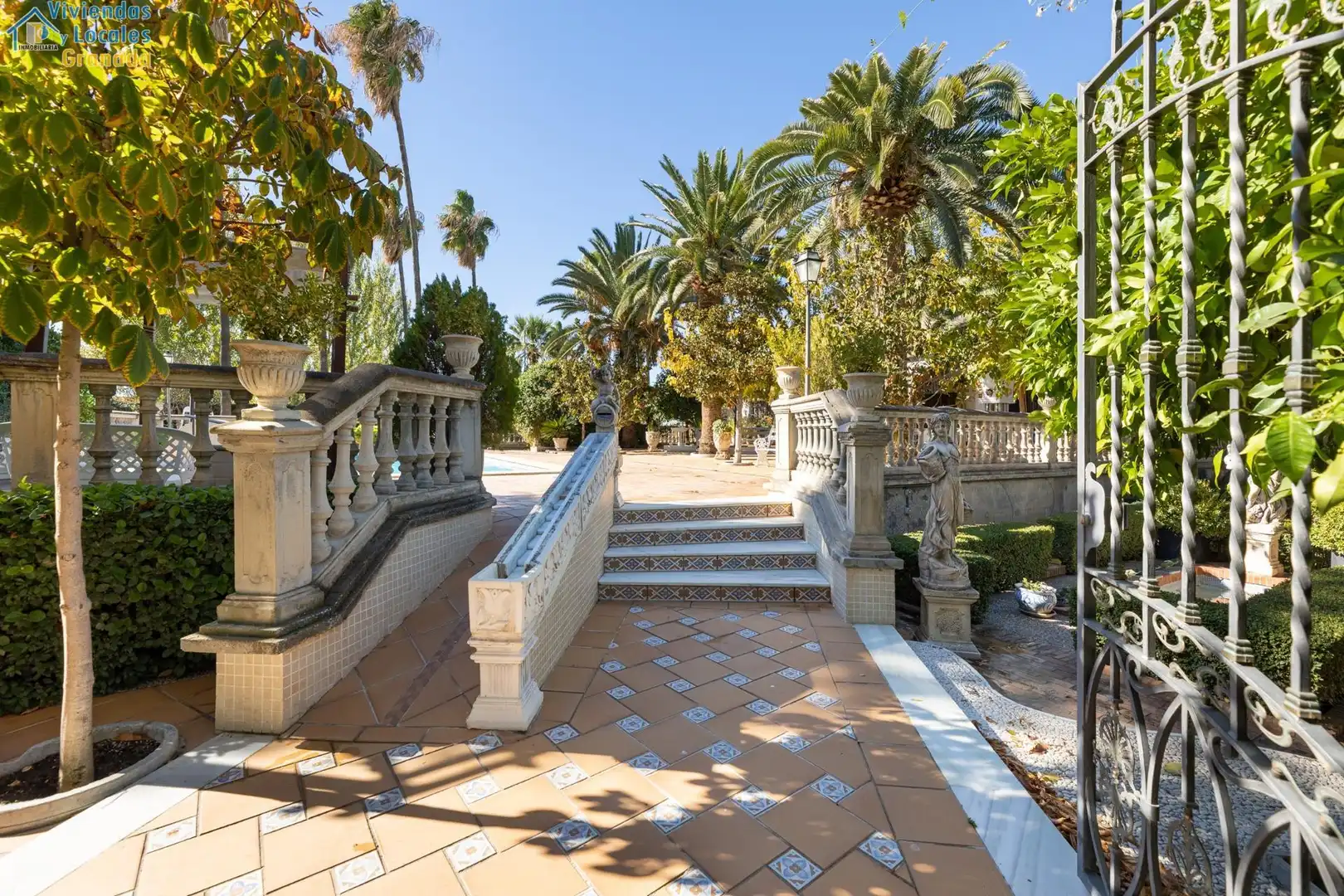 Terraza de Casa o chalet en venta en Granada con Aire acondicionado, Jardín privado y Trastero