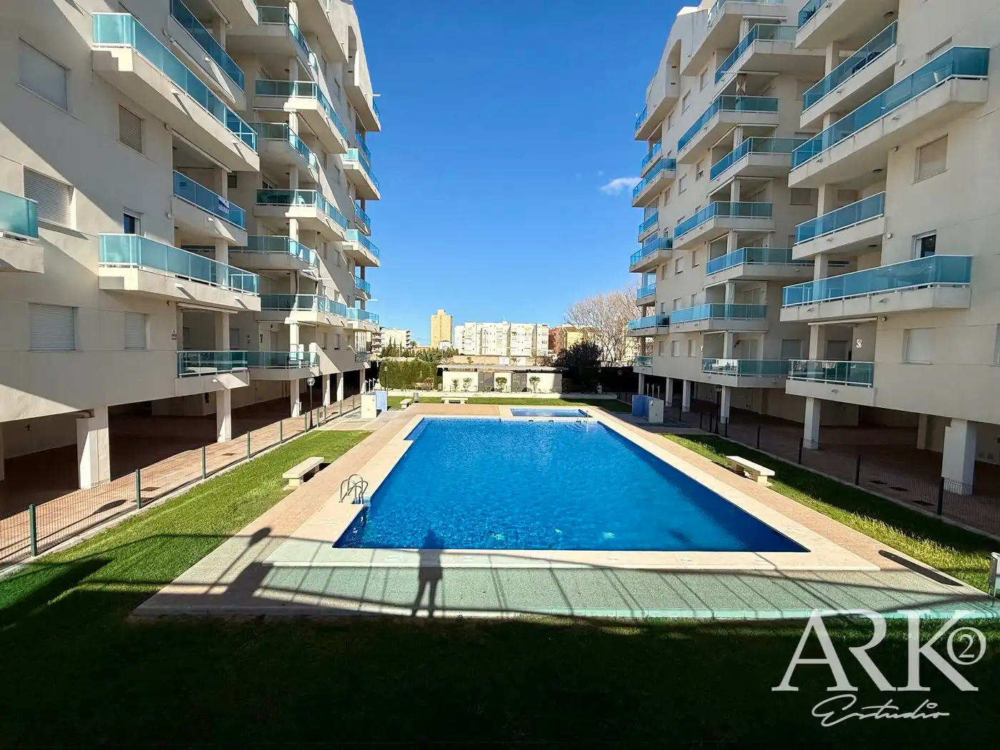 Piscina de Apartamento en venta en Piles con Aire acondicionado, Calefacción y Terraza