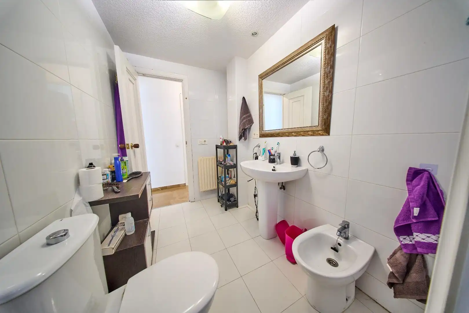 Bathroom of Flat for rent in Granada  with Heating, Terrace and Storage room
