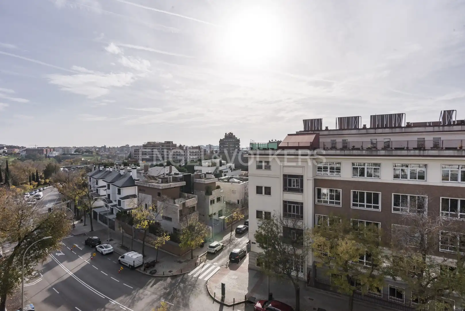 Vista exterior de Piso de alquiler en Madrid con Aire acondicionado, Calefacción y Parquet
