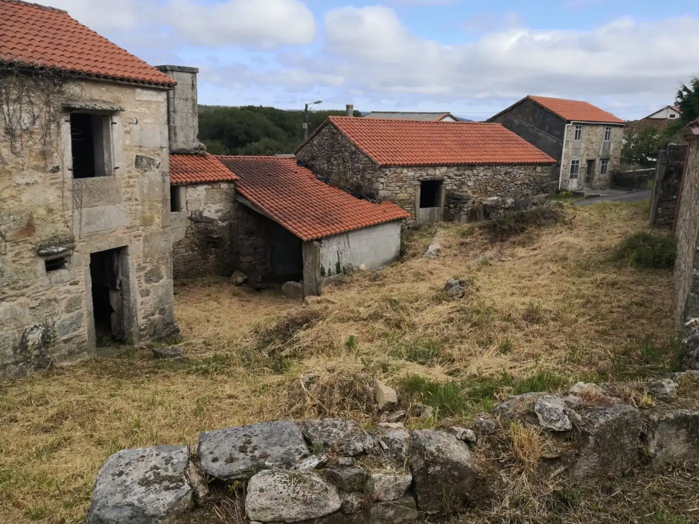 Vista exterior de Casa o xalet en venda en Zas