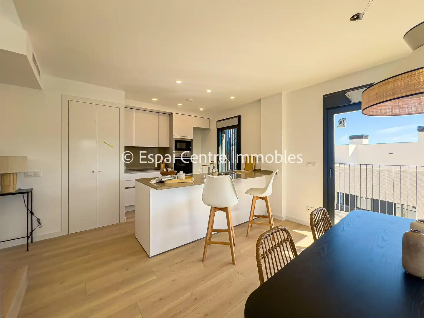 Exterior view of Flat for sale in Vallirana  with Air Conditioner, Heating and Parquet flooring