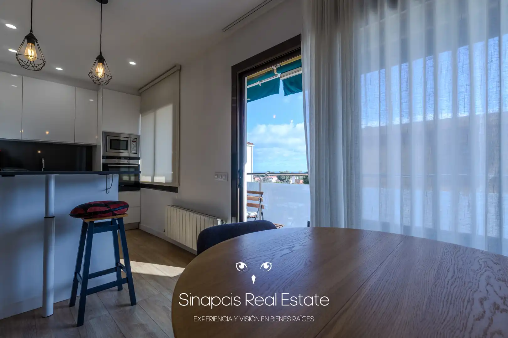 Esszimmer von Wohnung zum Verkauf in Castelldefels mit Klimaanlage, Heizung und Parkett