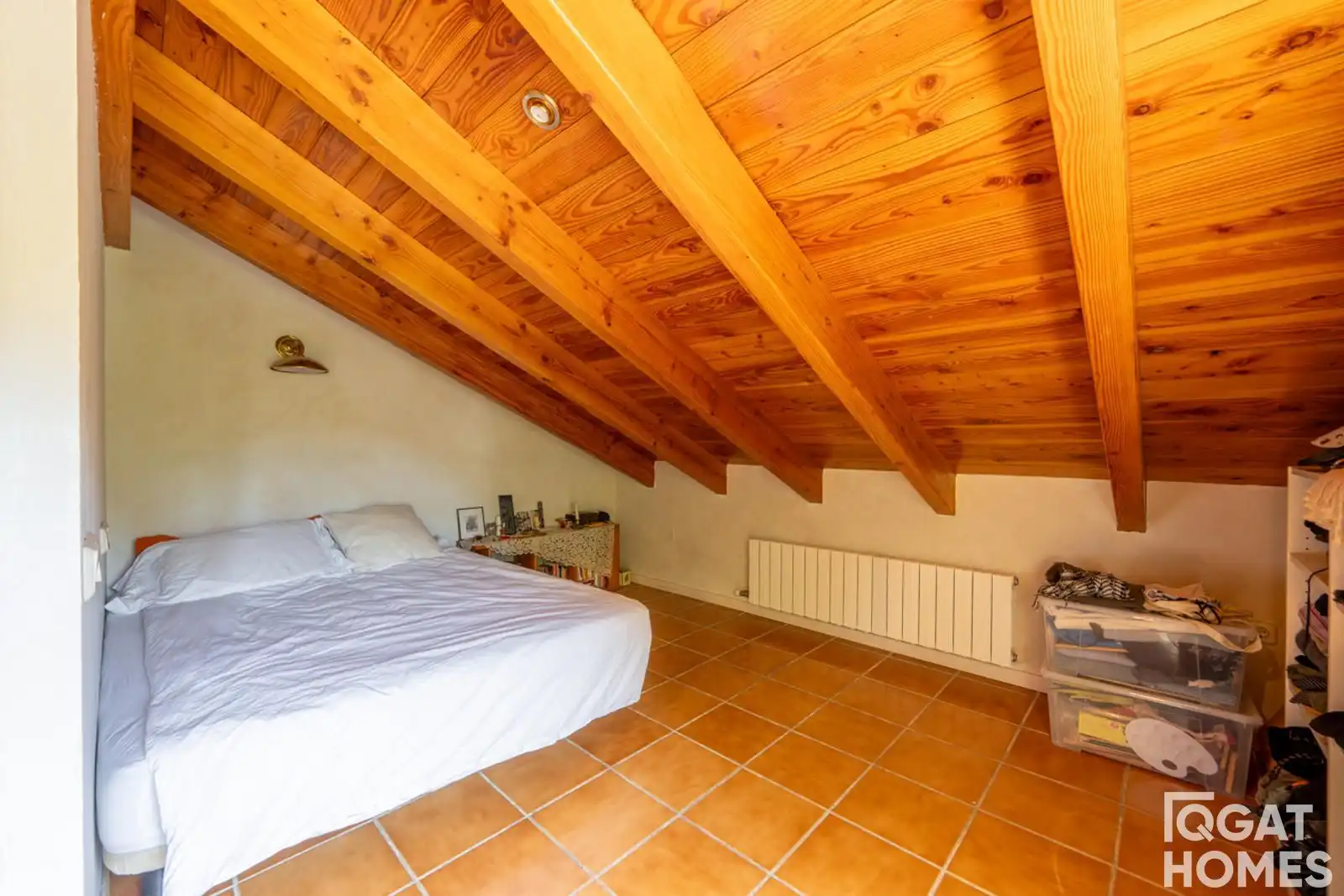 Bedroom of Houses for sale in Sant Cugat del Vallès  with Heating, Terrace and Storage room