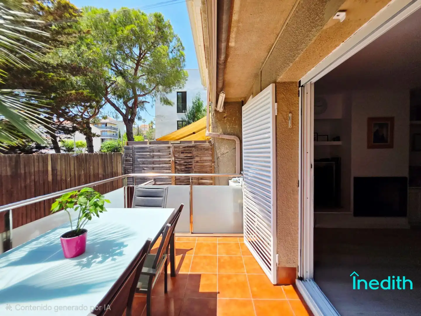 Terraza de Casa o chalet en venta en Sant Pere de Ribes con Aire acondicionado, Calefacción y Jardín privado