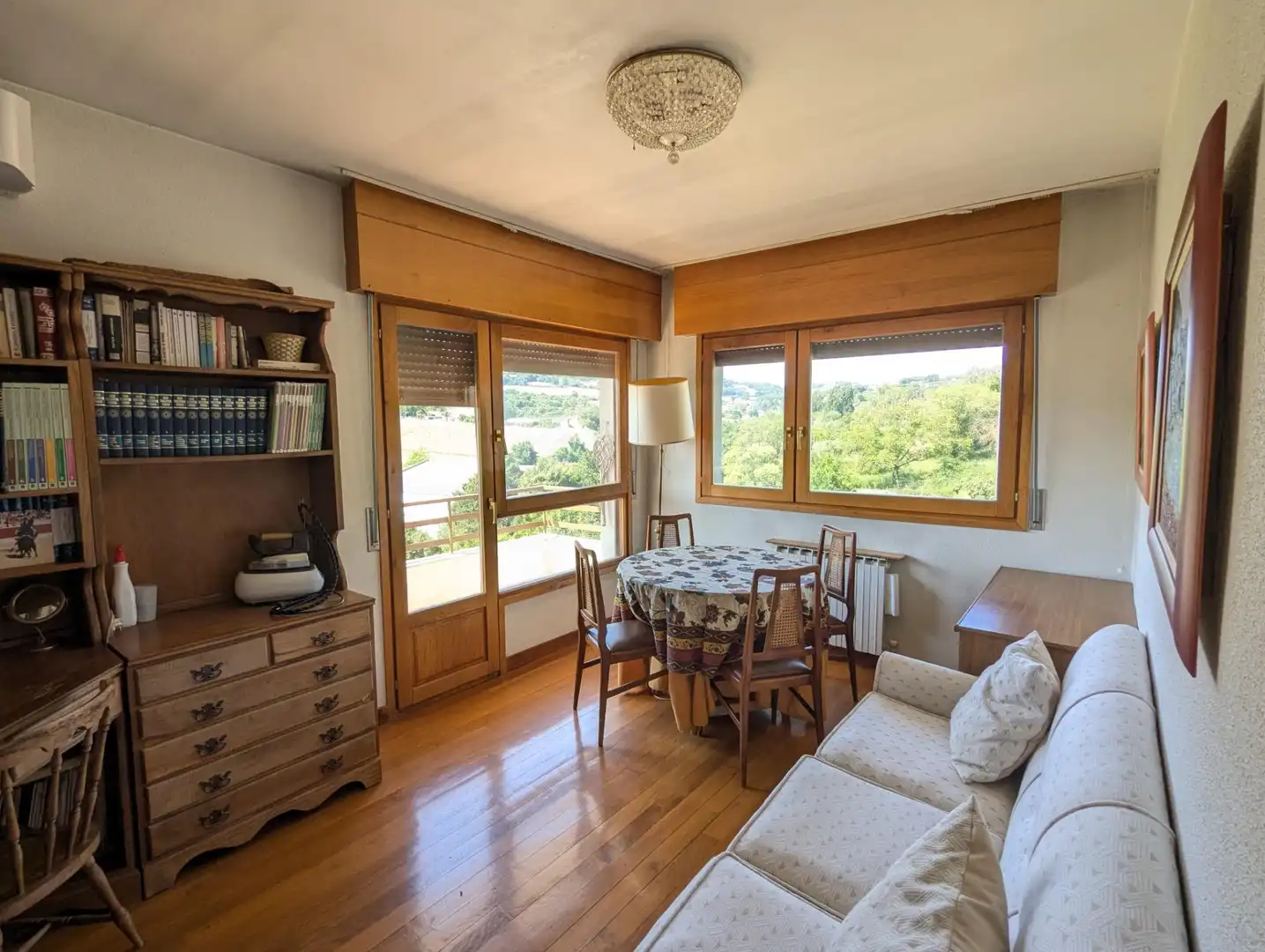 Sala de estar de Casa o chalet en venta en Estella / Lizarra con Aire acondicionado, Terraza y Trastero