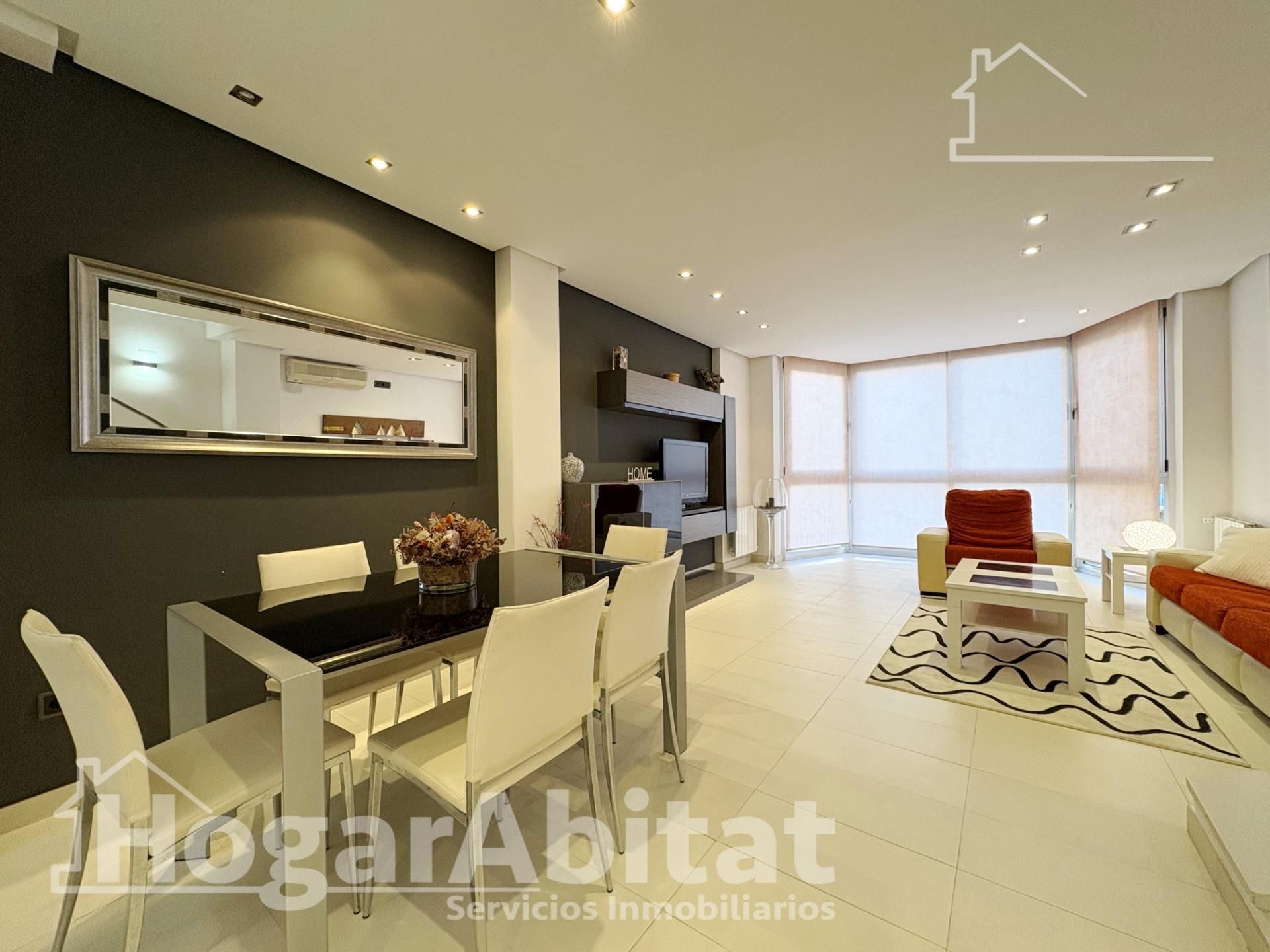 Wohnzimmer von Haus oder Chalet zum Verkauf in Cullera mit Klimaanlage, Terrasse und Abstellraum