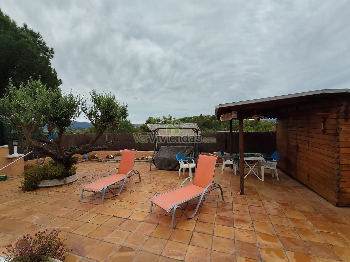 Terrassa de Casa o xalet en venda en Masquefa amb Calefacció, Jardí privat i Terrassa