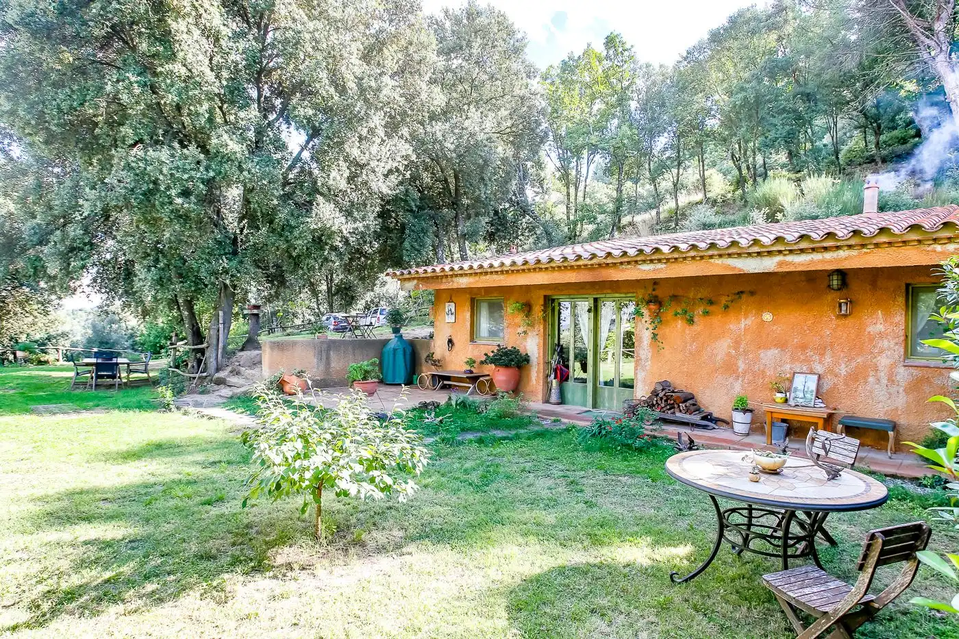 Jardín de Finca rústica en venta en Arbúcies con Calefacción, Terraza y Trastero
