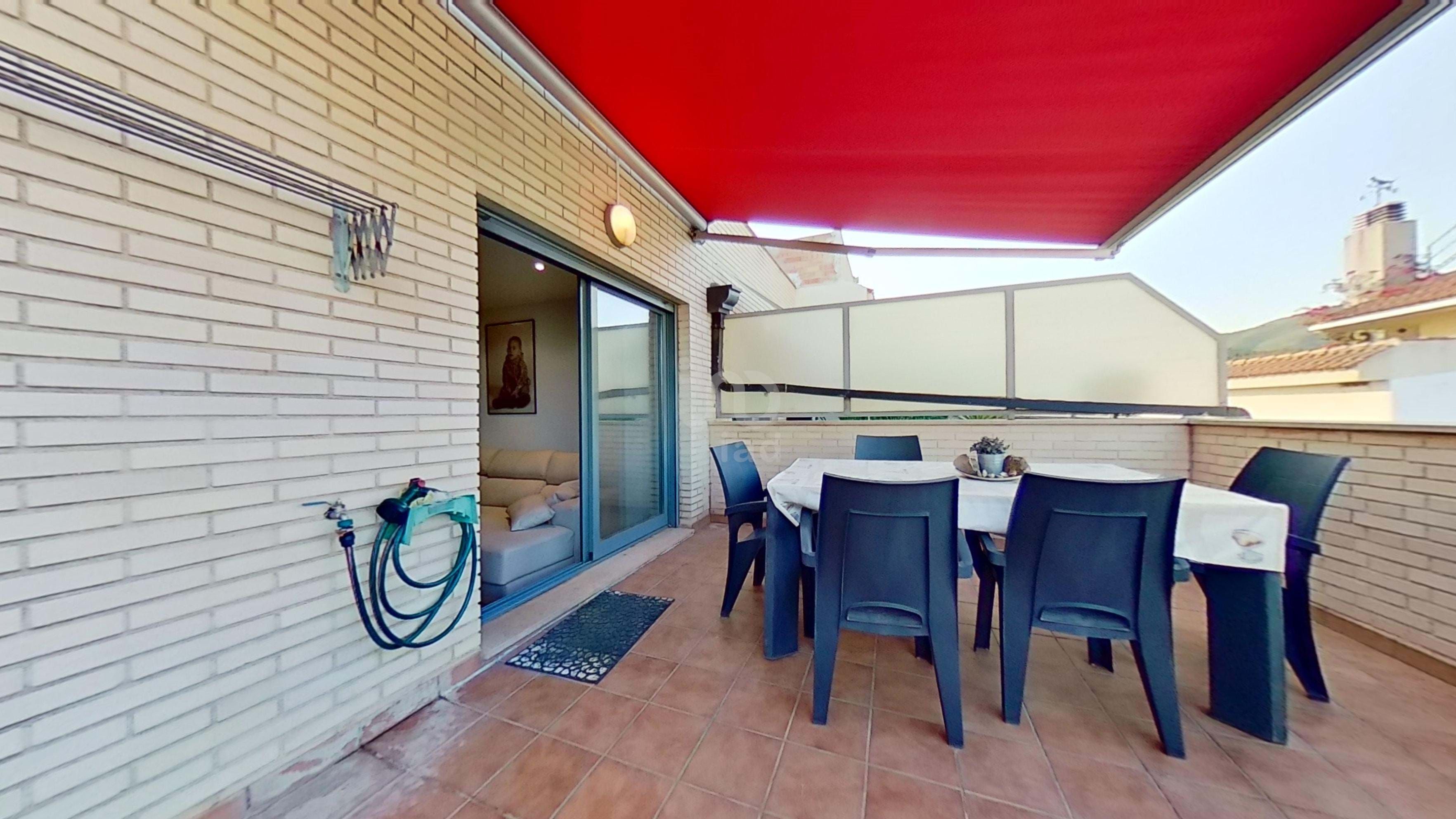 Terrace of Flat for sale in Alcanar  with Air Conditioner