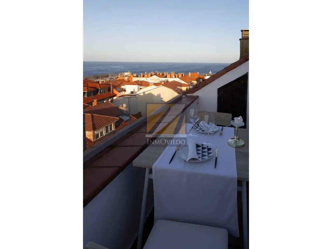 Terrace of Attic for sale in Llanes  with Heating, Terrace and Furnished