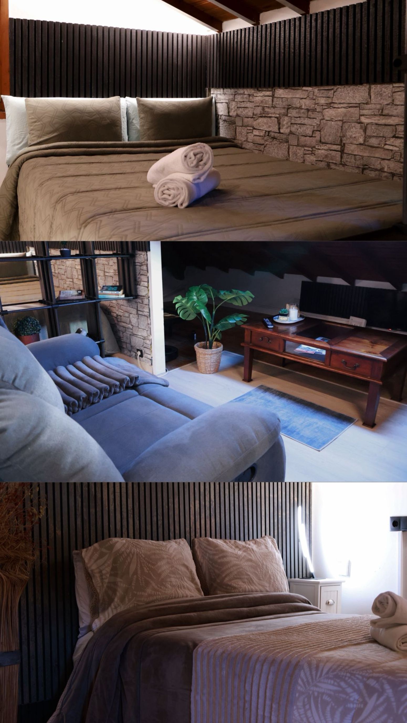 Living room of Flat for sale in Gijón   with Heating and Furnished