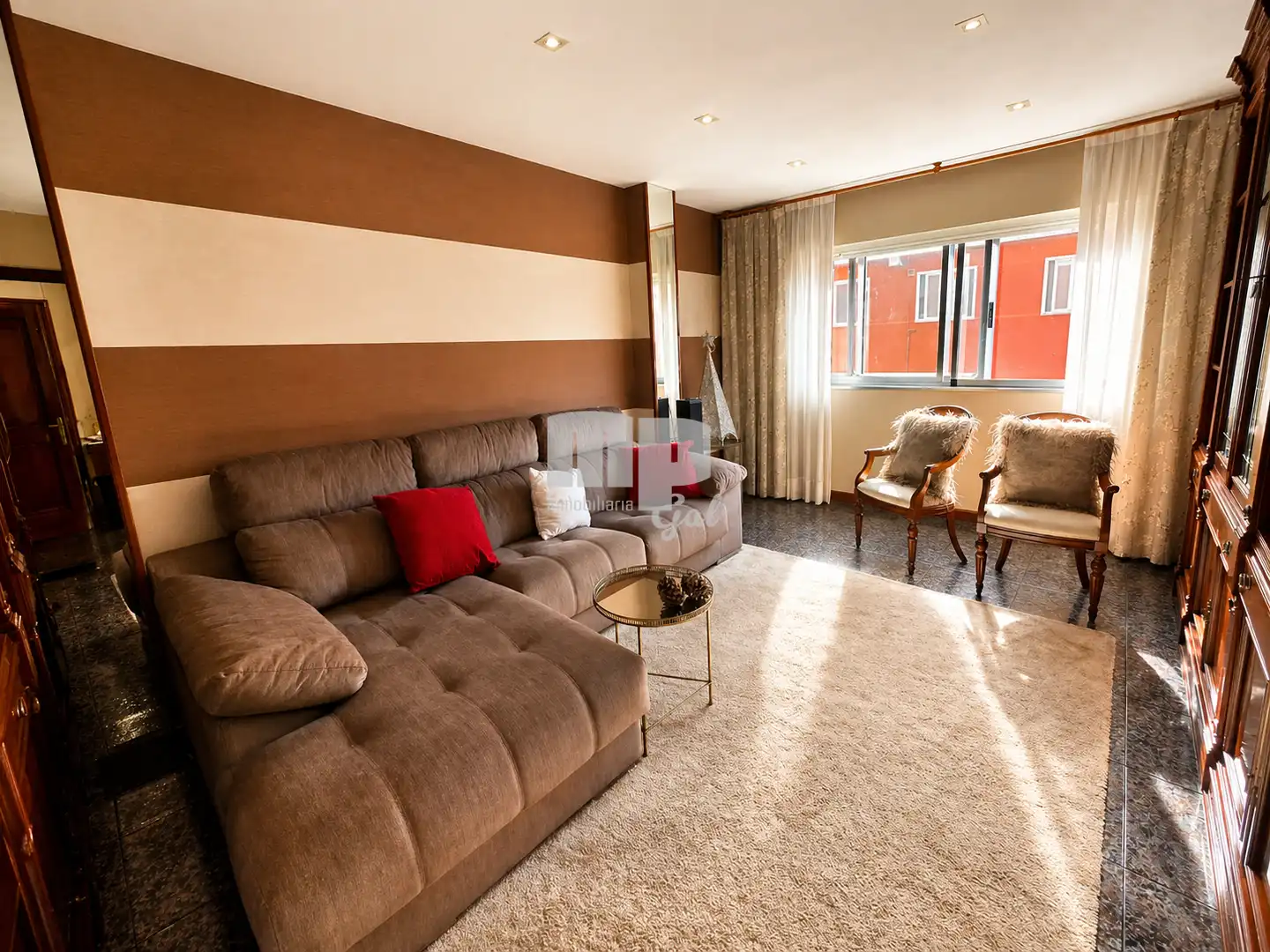 Living room of Flat for sale in Vigo   with Heating and Storage room