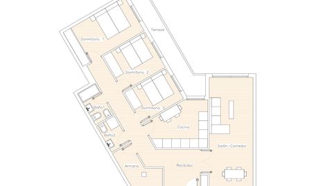 Foto 2 de Piso en venta en Valladolid Kalea, Aranbizkarra, Vitoria - Gasteiz