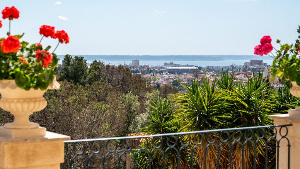 Jardín de Casa o chalet en venta en  Palma de Mallorca con Aire acondicionado, Calefacción y Jardín privado