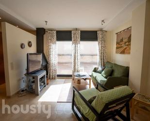Living room of Flat for sale in Casserres  with Heating, Terrace and Furnished