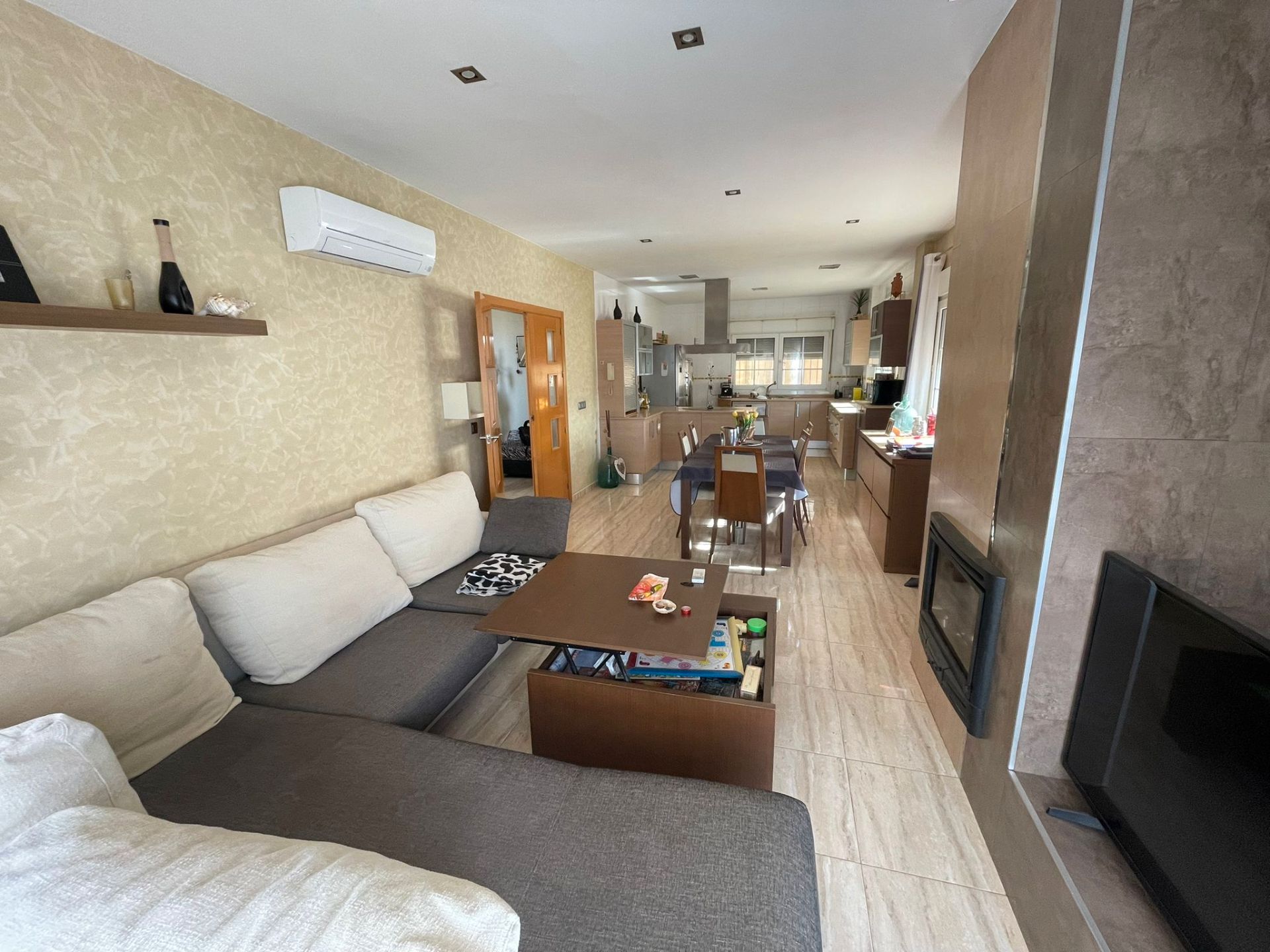 Sala de estar de Casa o chalet en venta en Cartagena con Aire acondicionado, Jardín privado y Terraza