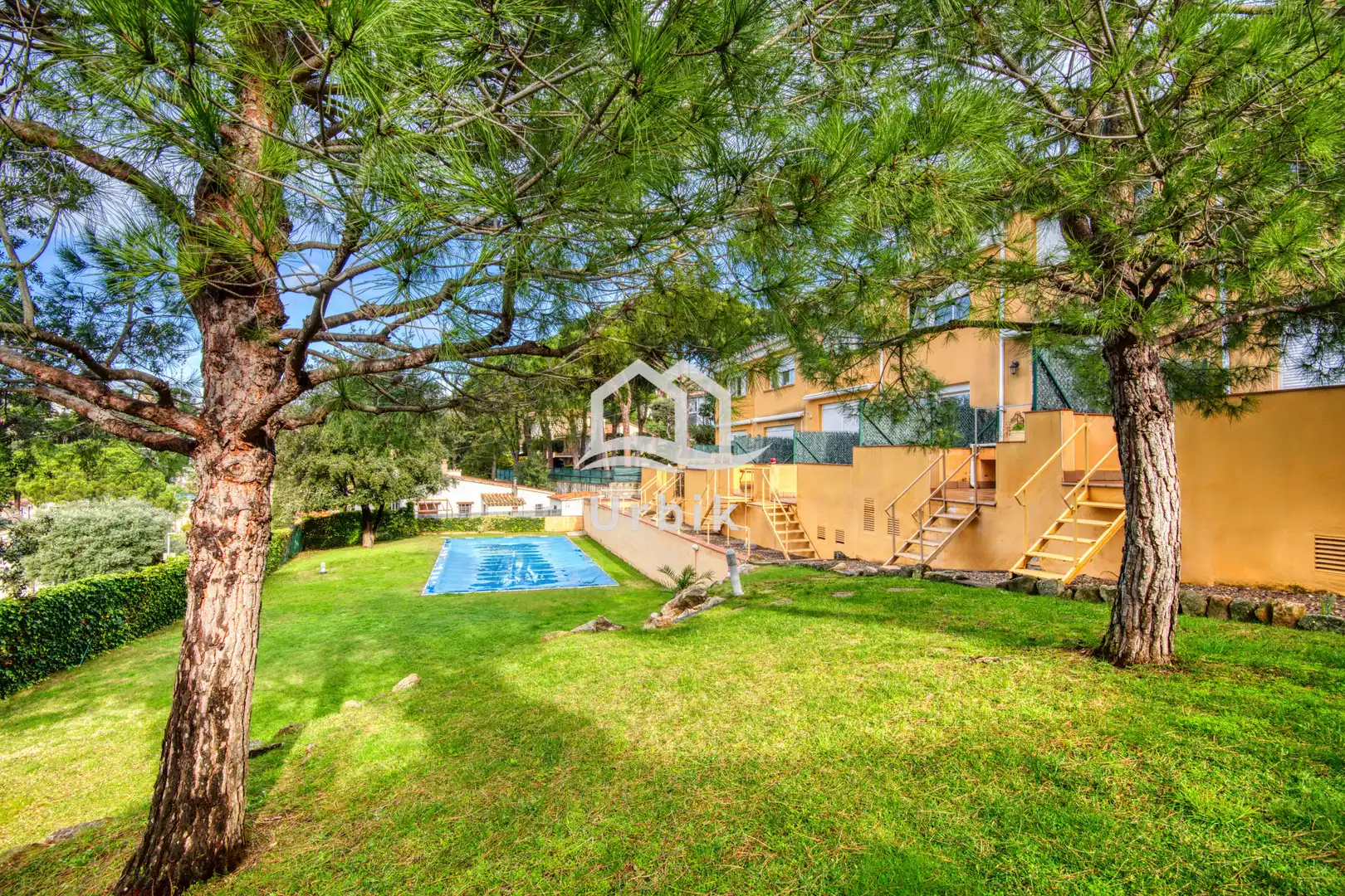 Jardín de Casa adosada en venta en Castell d'Aro, Platja d'Aro i s'Agaró con Aire acondicionado, Calefacción y Jardín privado