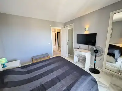Schlafzimmer von Dachboden zum Verkauf in Mijas mit Klimaanlage, Heizung und Terrasse