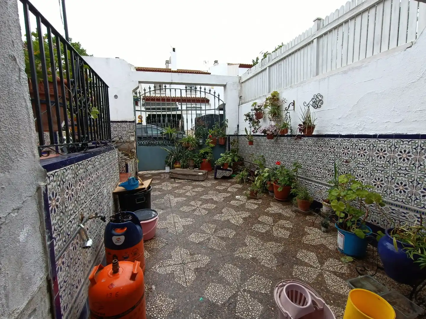Jardín de Casa adosada en venta en Mairena del Aljarafe con Aire acondicionado, Calefacción y Jardín privado