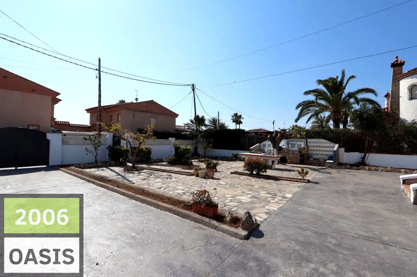 Vista exterior de Casa o chalet en venta en Mont-roig del Camp con Aire acondicionado y Jardín privado