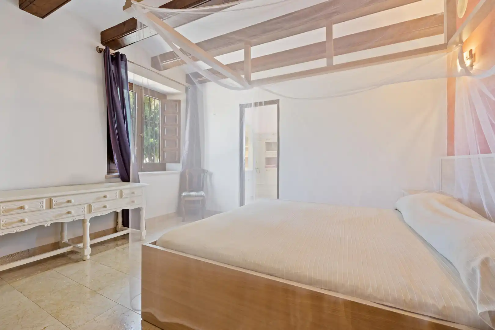 Bedroom of Houses for sale in Jávea / Xàbia  with Air Conditioner, Terrace and Storage room