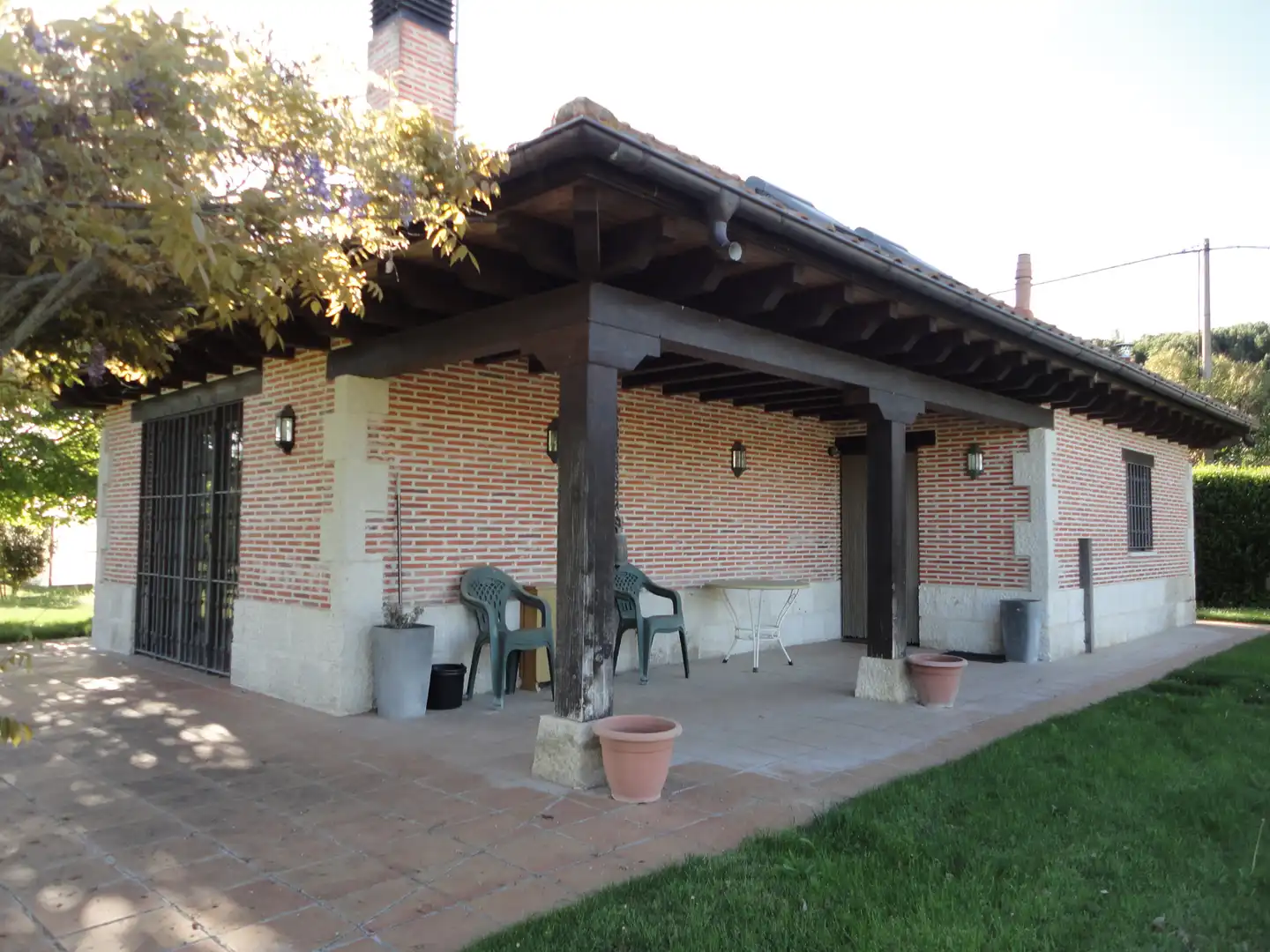 Terraza de Casa o chalet en venta en Laguna de Duero con Calefacción, Jardín privado y Terraza