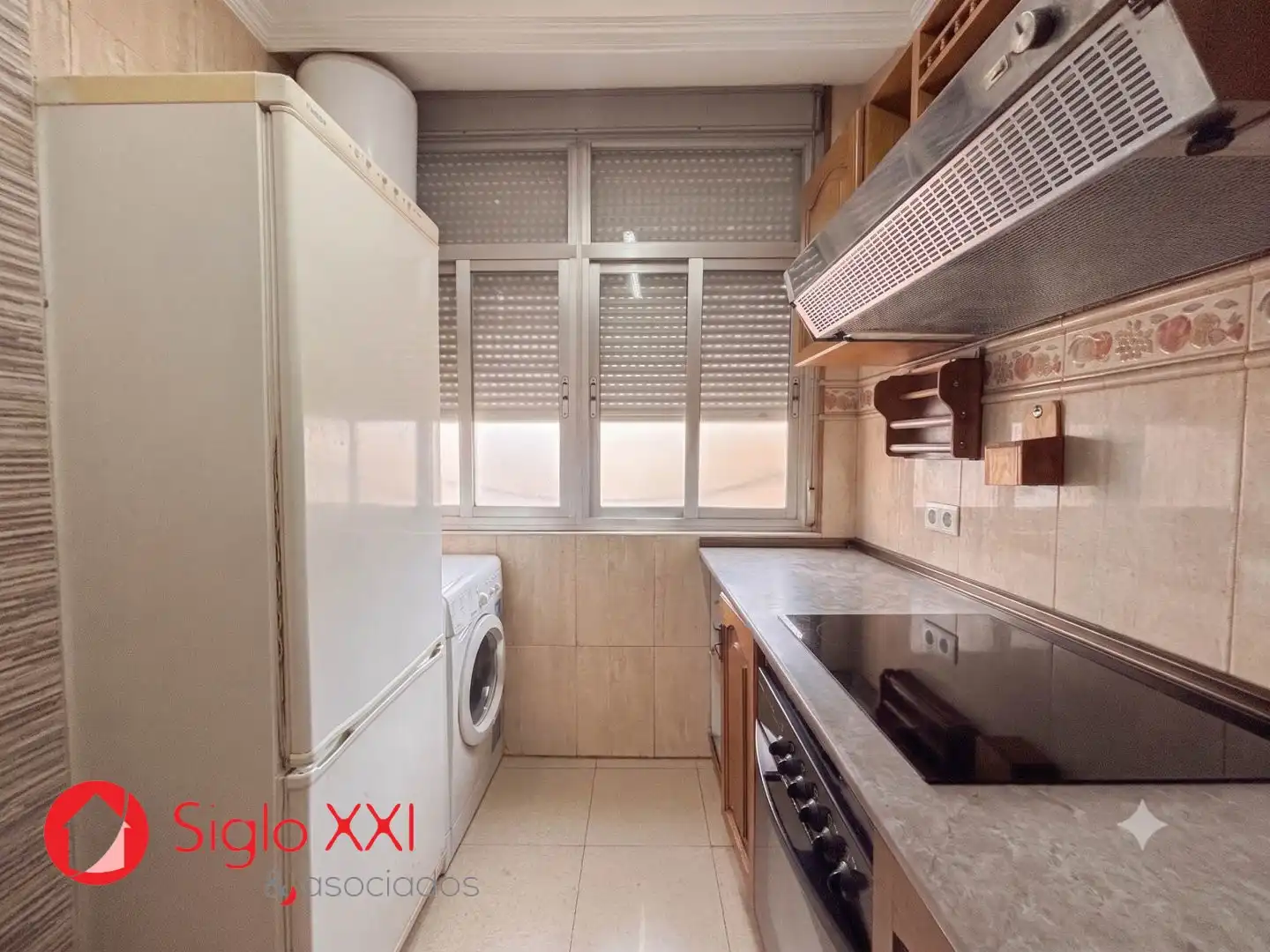 Kitchen of Flat for sale in Vila-real  with Air Conditioner